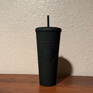Starbucks Winter Matte Green Studded Tumbler with Straw